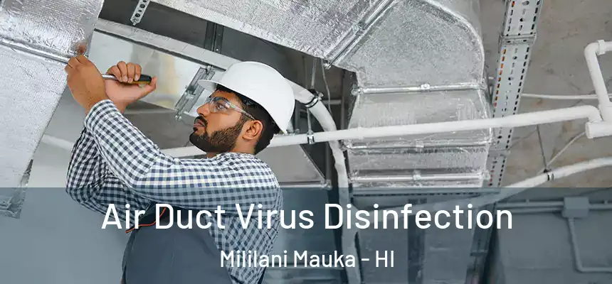  Air Duct Virus Disinfection Mililani Mauka - HI